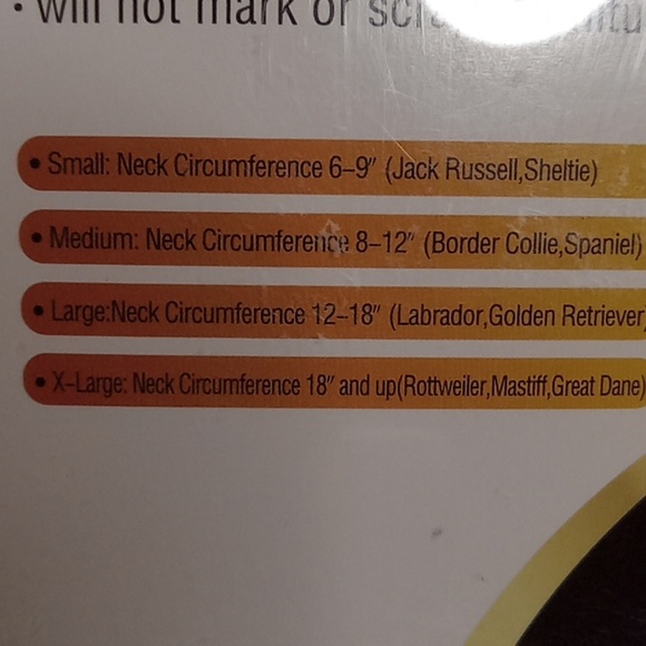 Bencmate washable size M bite and scratch resistant inflatable collar - Picture 4 of 6